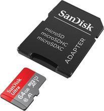 Cargar imagen en el visor de la galería, Sandisk 64GB adaptador
