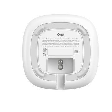 Sonos One SL frontal blanco base