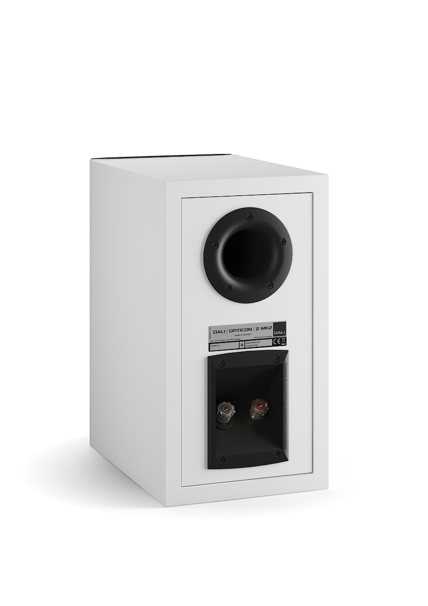 Dali Opticon 2 MK2 blanco conexiones perfil