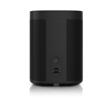 Sonos One negro atrás
