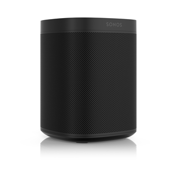 Sonos One negro perfil